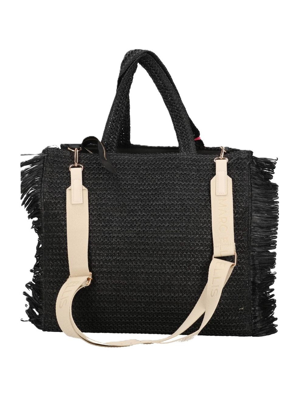 borsa marc ellis DONNA BLACK - BUBY S. CLAIRE L vista posteriore