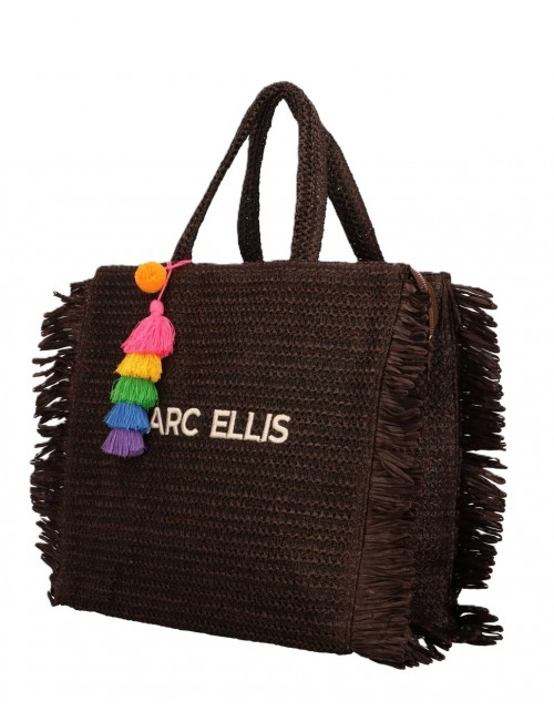 borsa marc ellis DONNA MARRONE MOKA - BUBY S. CLAIRE L vista frontale