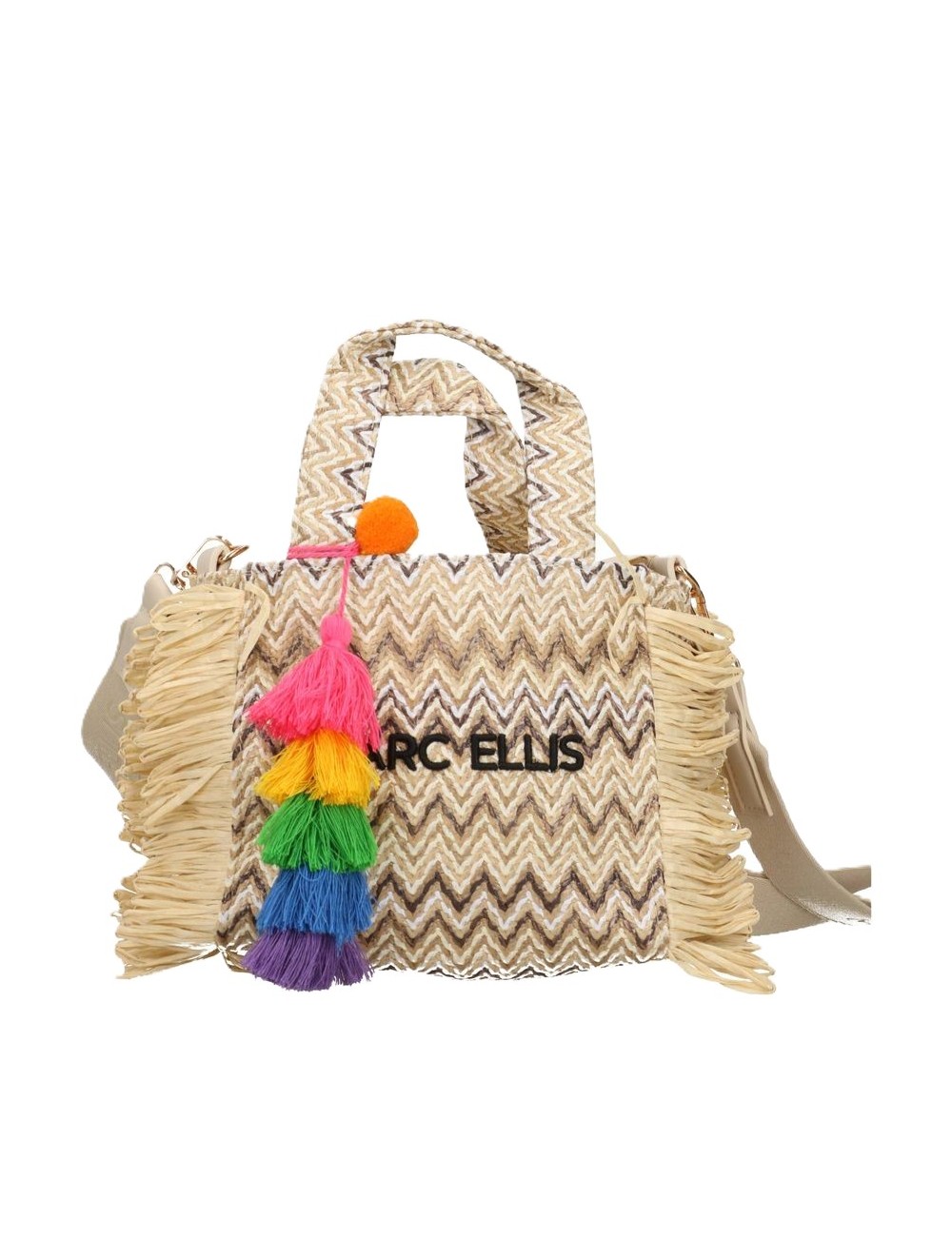 borsa marc ellis DONNA MULTICOLOR NATURAL - BUBY S. CLAIRE S vista frontale