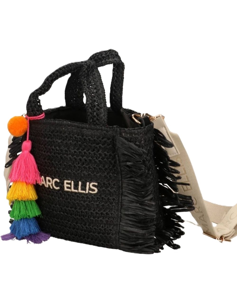 borsa marc ellis DONNA BLACK - BUBY S. CLAIRE S vista frontale