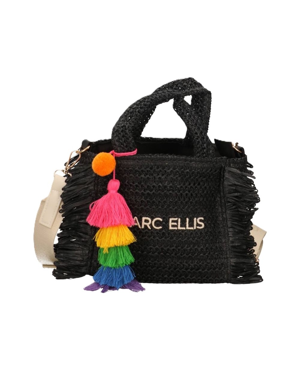 borsa marc ellis DONNA BLACK - BUBY S. CLAIRE S vista frontale