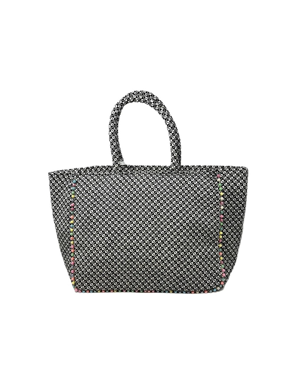 borsa marc ellis DONNA BIANCA E NERA VARIANT 07 - BUBY L INDY 26 vista frontale