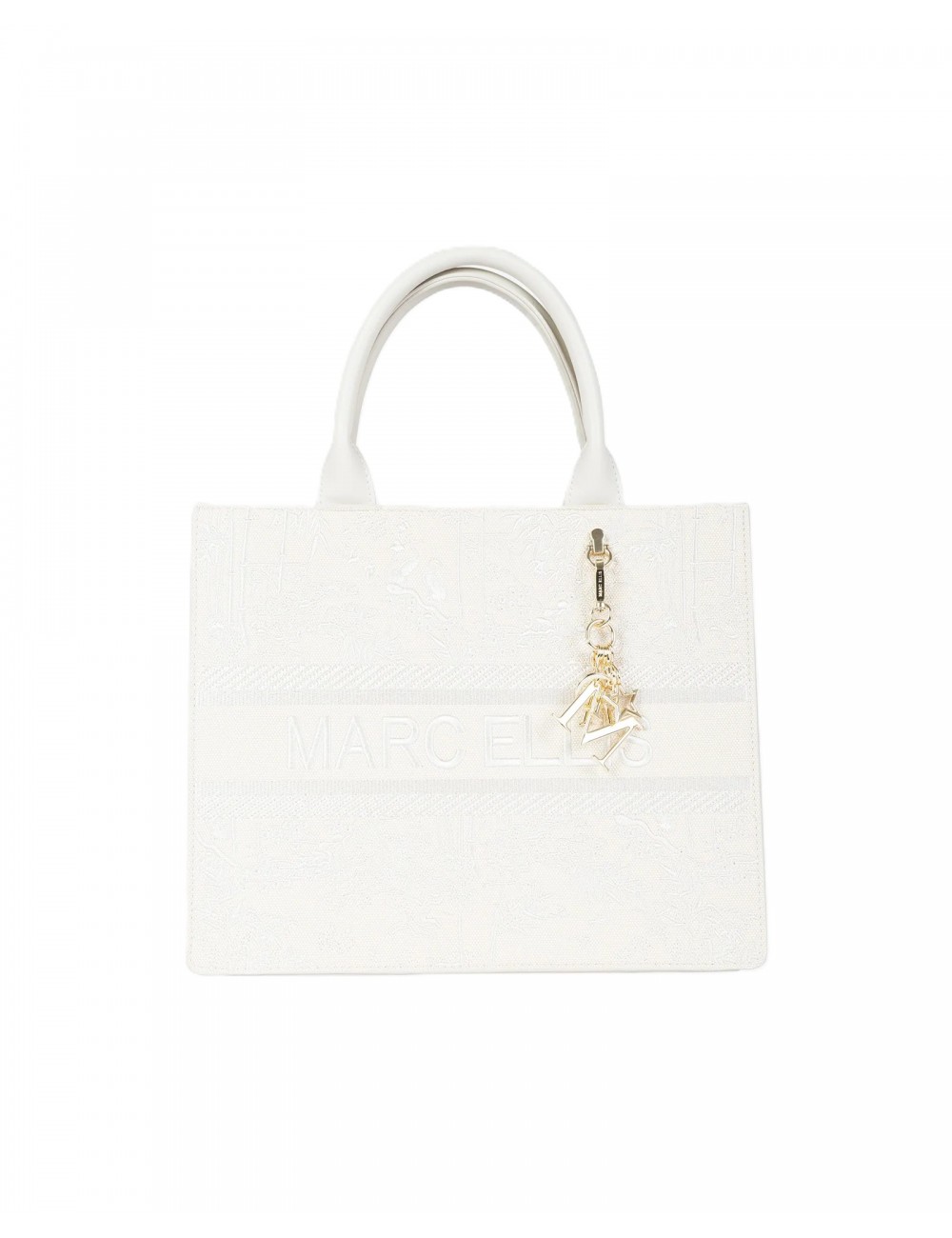 borsa marc ellis DONNA PANNA MILK - BUBY LUXE vista frontale