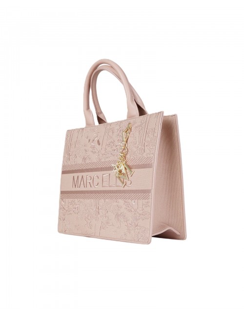 borsa marc ellis DONNA LIGHT ROSE - BUBY LUXE vista laterale