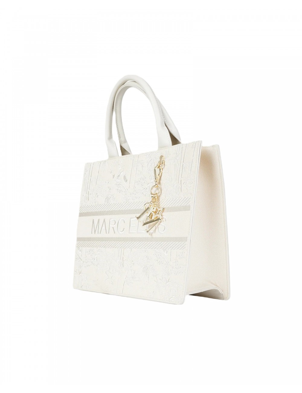borsa marc ellis DONNA PANNA MILK - BUBY LUXE vista frontale