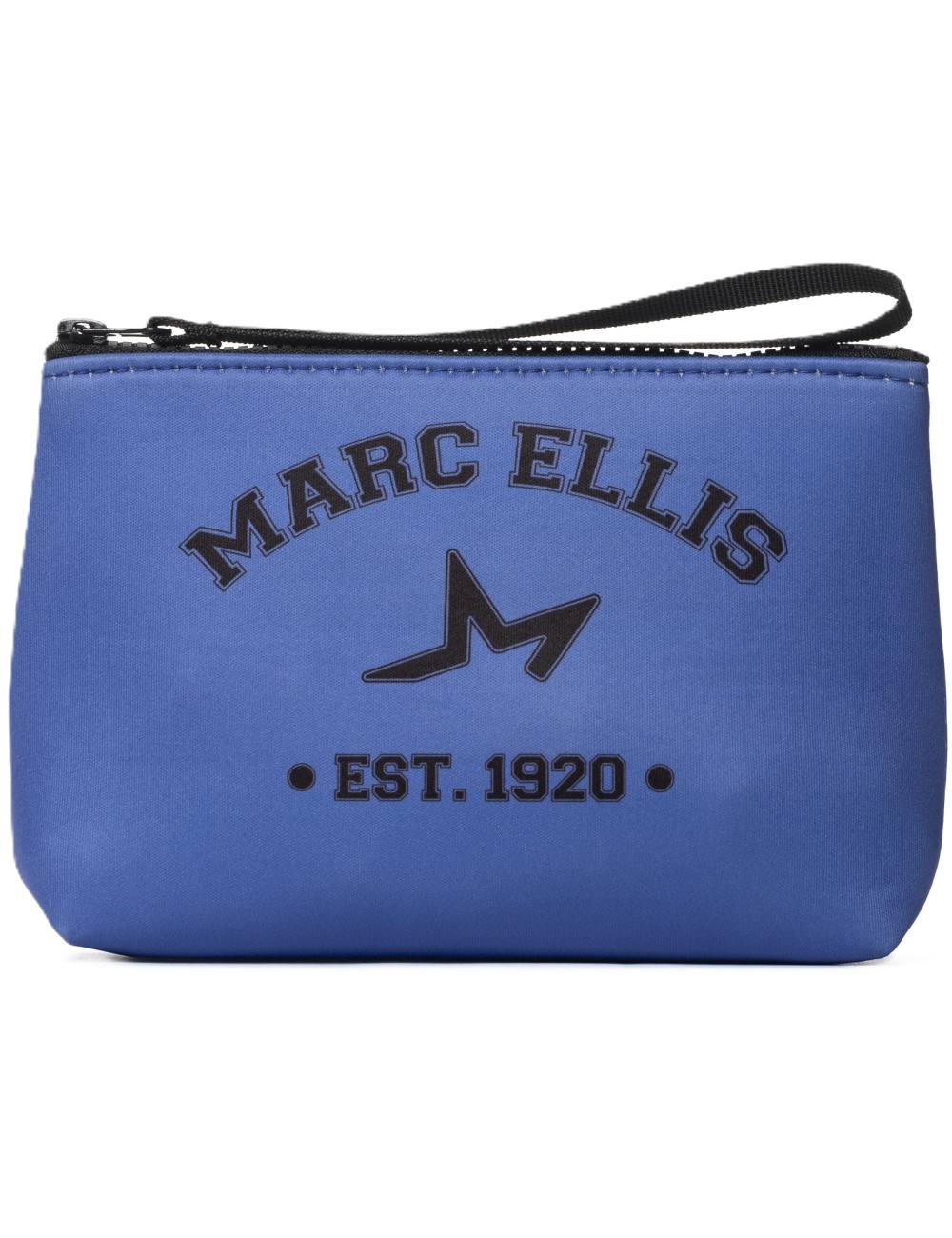 pochette marc ellis DONNA COBALTO SKY BLOOM - BUBY POUCH MARC STAR vista frontale