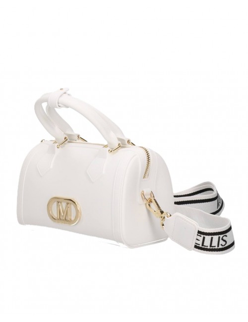 borsa marc ellis DONNA MILK E LIGHT GOLD - FLAT ESTRELLA M  vista laterale