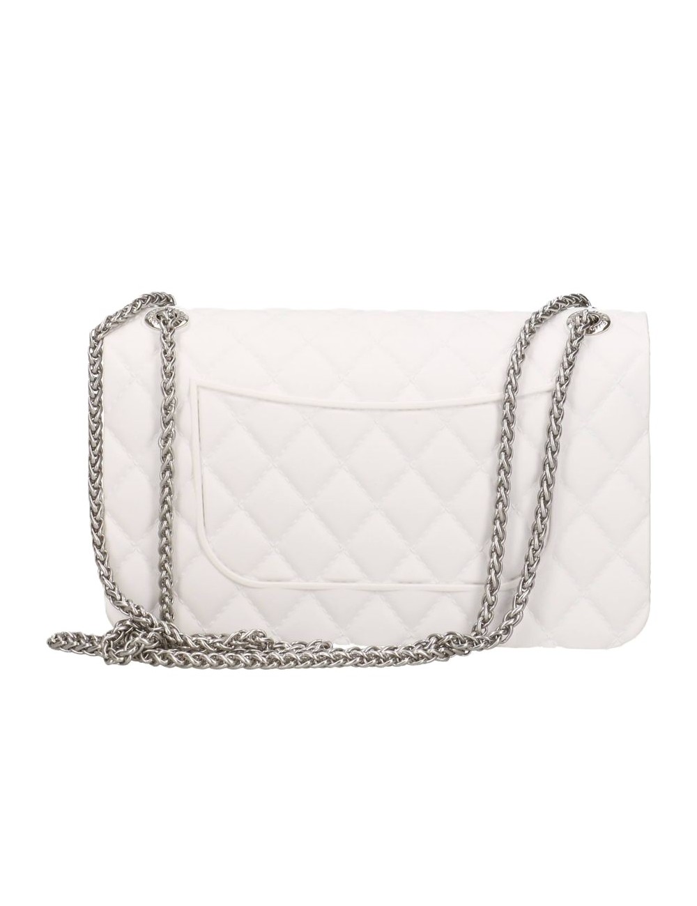 borsa marc ellis DONNA MILK E SILVER - FLAT FALCON S 26 vista posteriore