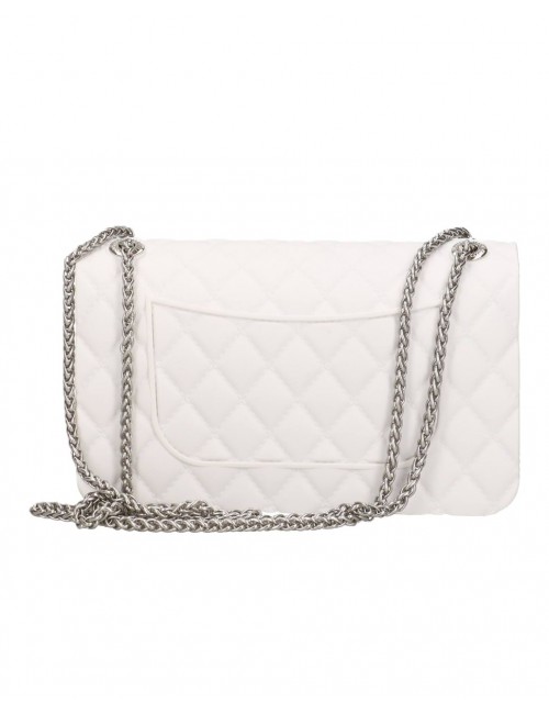 borsa marc ellis DONNA MILK E SILVER - FLAT FALCON S 26 vista posteriore