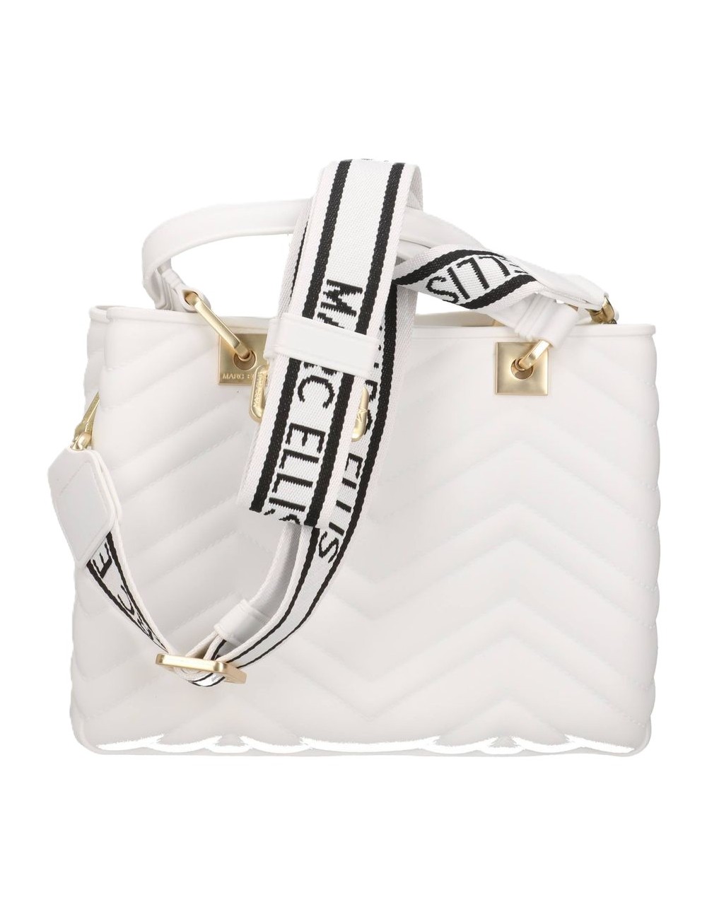 borsa marc ellis DONNA MILK E LIGHT GOLD - KRISSY WAVE M vista posteriore