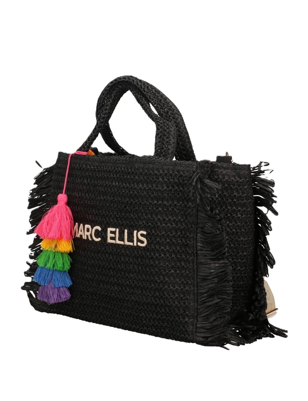 borsa marc ellis DONNA BLACK - BUBY S. CLAIRE M vista frontale