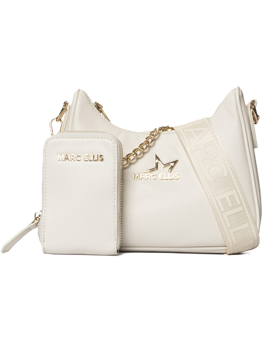 borsa marc ellis DONNA PANNA MILK - ARIEL STAR vista frontale