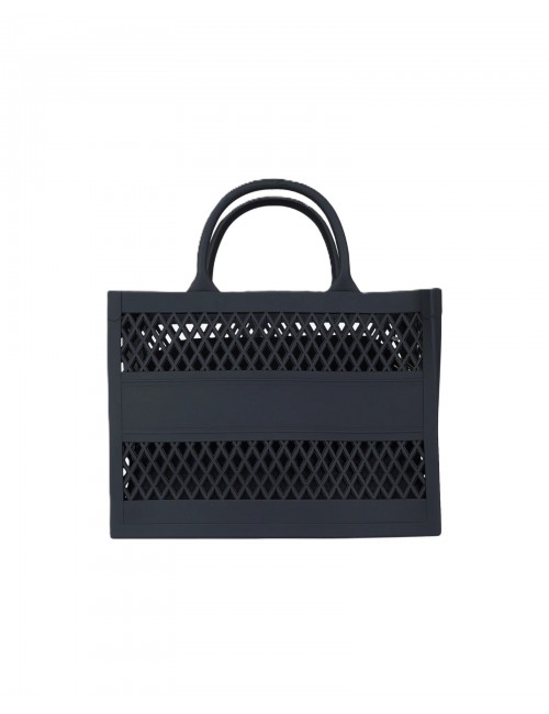 borsa marc ellis DONNA BLACK E LIGHT GOLD - FLAT SPONGE S vista posteriore