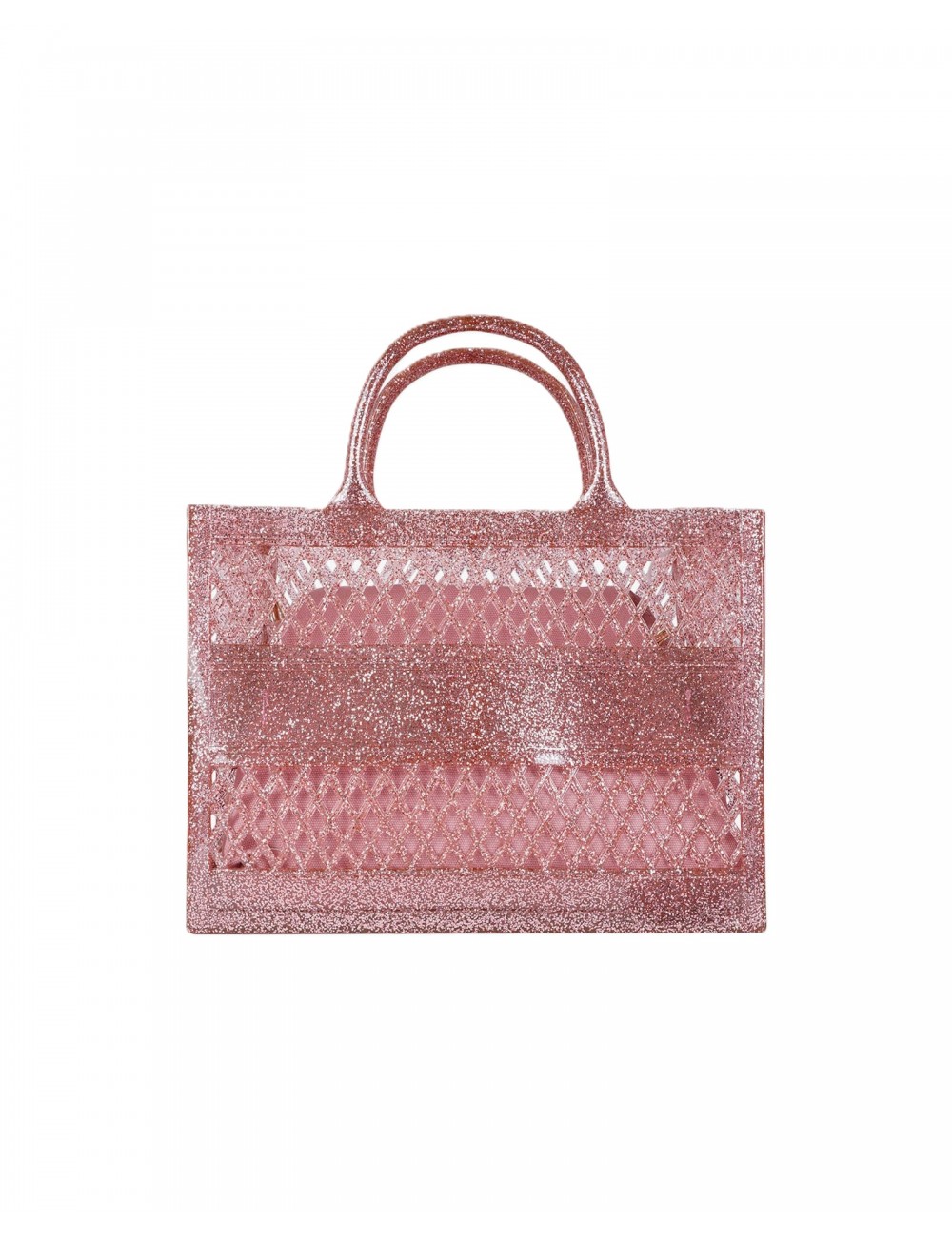 borsa marc ellis DONNA NUDE GLITTER E LIGHT GOLD - FLAT SPONGE S vista posteriore