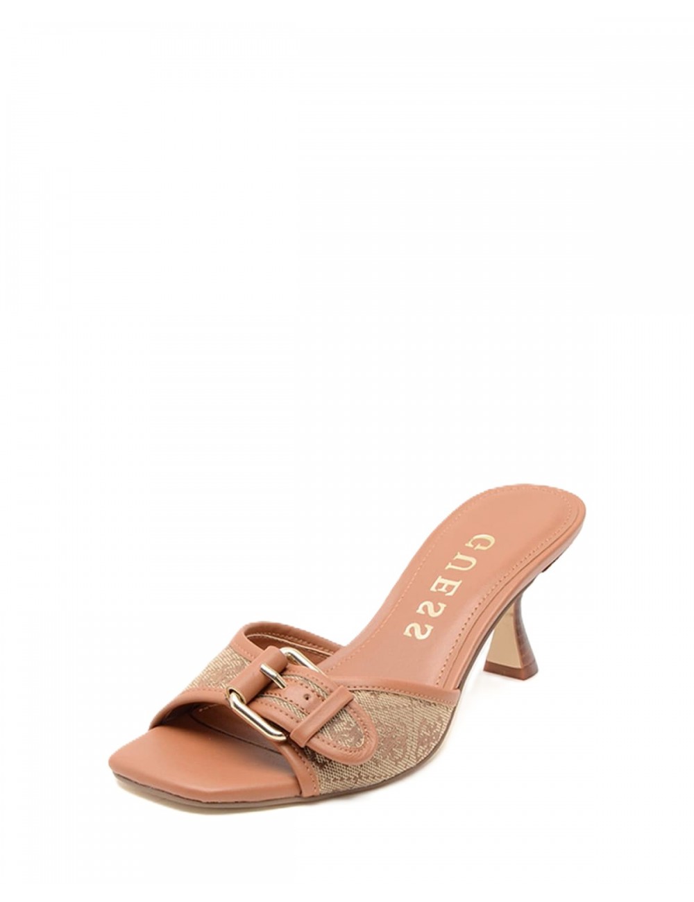 sandali guess DONNA MARRONI BEIBR - FLJDI2FAL03 vista frontale 2