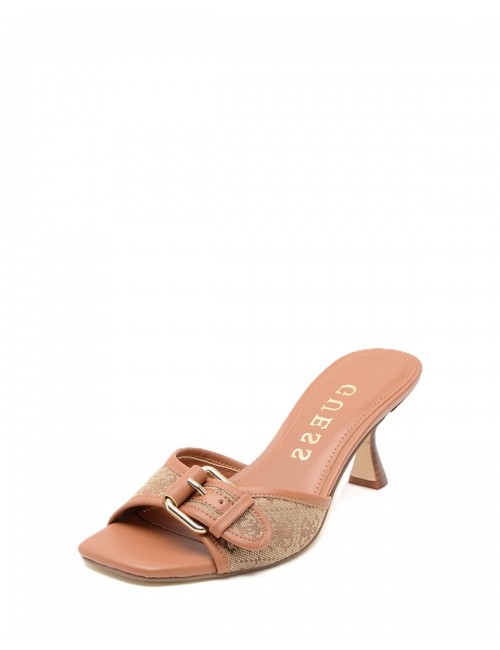 sandali guess DONNA MARRONI BEIBR - FLJDI2FAL03 vista frontale 2