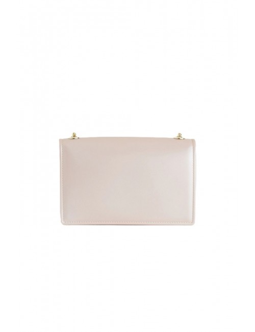borsa marc ellis DONNA BEIGE SCURO E ORO LIGHT TAN/LIGHT GOLD - FLAT SUPERMEE M vista posteriore