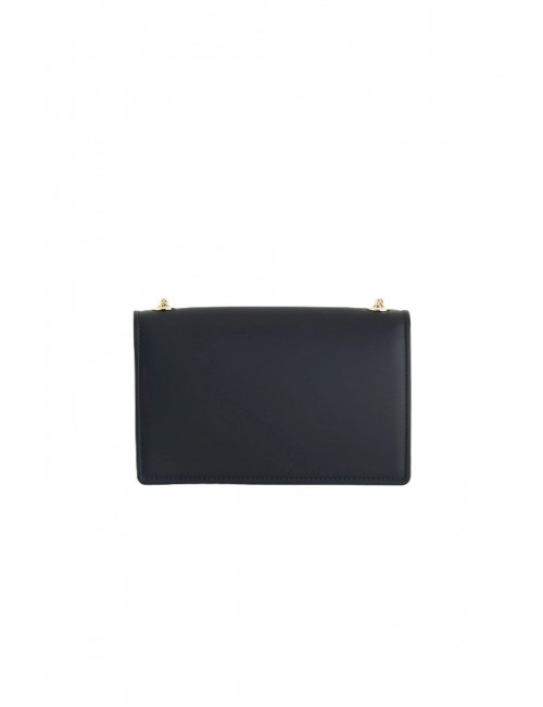 borsa marc ellis DONNA BLACK E LIGHT GOLD - FLAT SUPERMEE M vista posteriore