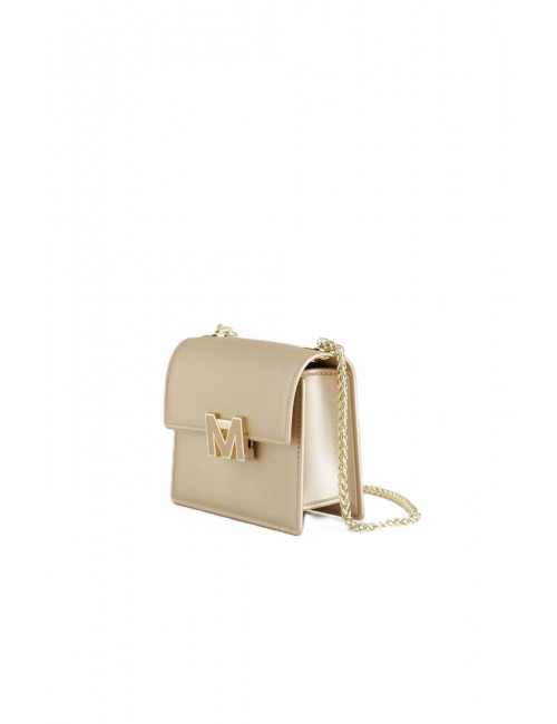 borsa marc ellis DONNA GOLD/LIGHT GOLD - FLAT SUPERMEE S vista laterale
