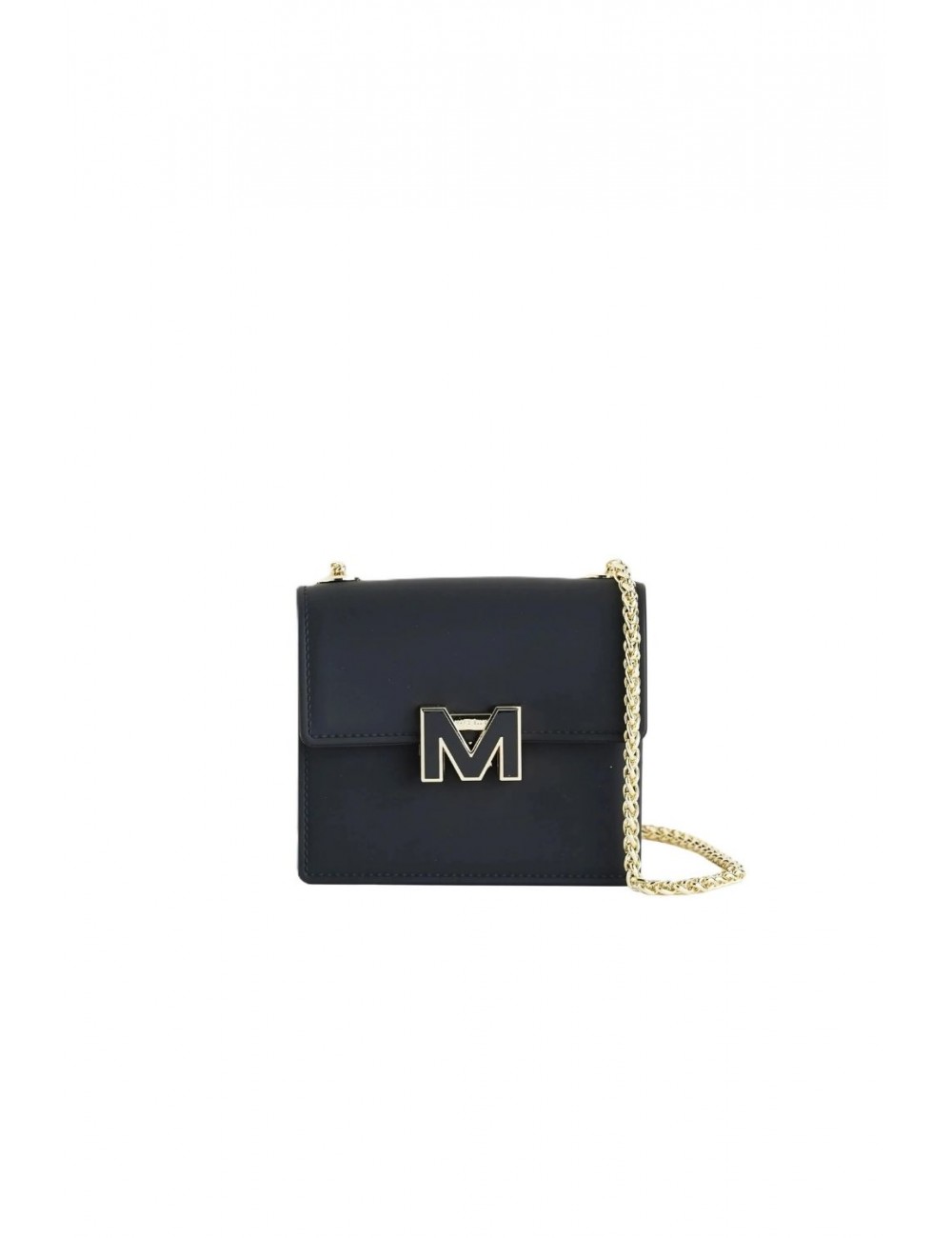 borsa marc ellis DONNA BLACK E LIGHT GOLD - FLAT SUPERMEE S vista frontale