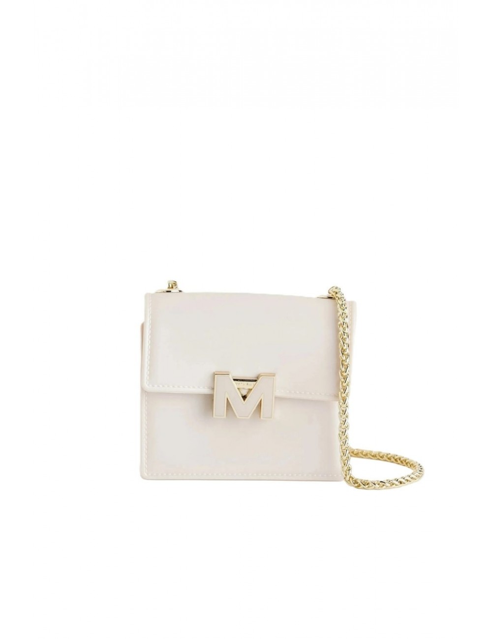 borsa marc ellis DONNA BEIGE E LIGHT GOLD - FLAT SUPERMEE S  vista frontale