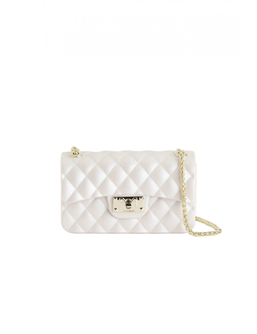 borsa marc ellis DONNA BEIGE E LIGHT GOLD - FLAT FALCON XS vista frontale