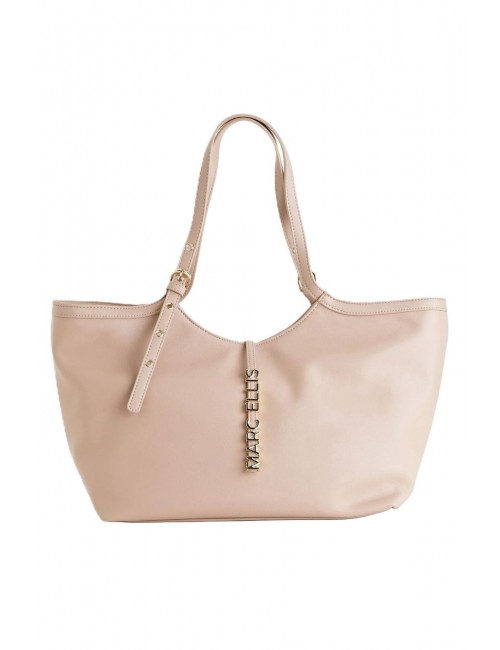 borsa marc ellis DONNA BEIGE SCURO LIGHT TAN - SCARLETT MACRO vista frontale 2