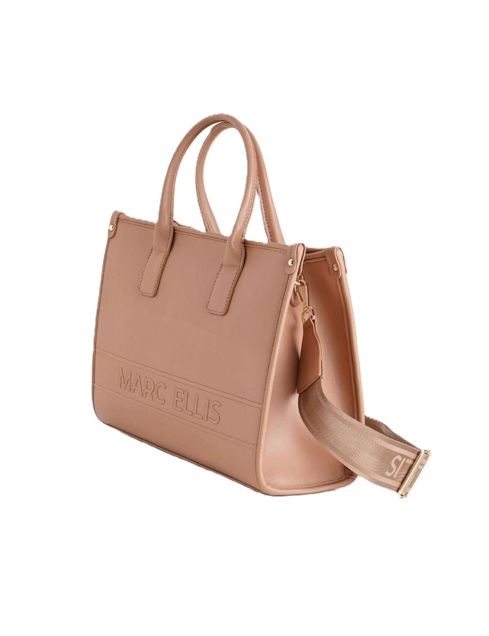 borsa marc ellis DONNA CAMMELLO MOKA MOUSSE - OREGON ML vista frontale