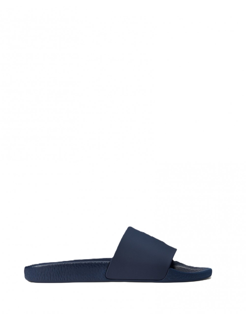 ciabatte polo ralph lauren UOMO BLU E ROSSE NV/RD PP - POLO SLIDE-SN-SLI - 809852071002 vista laterale