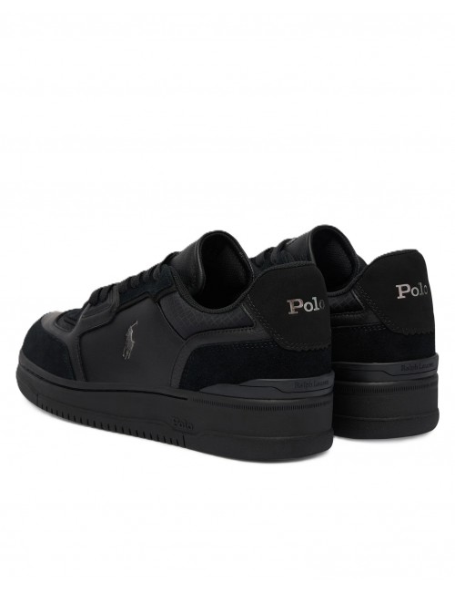 scarpe polo ralph lauren UOMO BLACK MU - OPN MSTER PP-SK-LTL - 809P00810001 vista posteriore