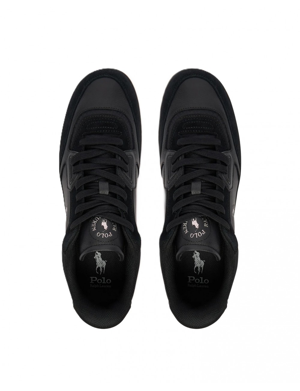 scarpe polo ralph lauren UOMO BLACK MU - OPN MSTER PP-SK-LTL - 809P00810001 vista superiore