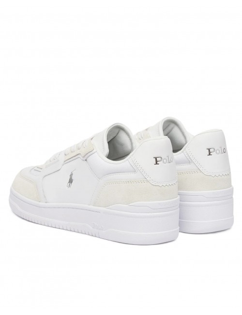scarpe polo ralph lauren UOMO WHITE MU - OPN MSTER PP-SK-LTL - 809P00810002 vista posteriore