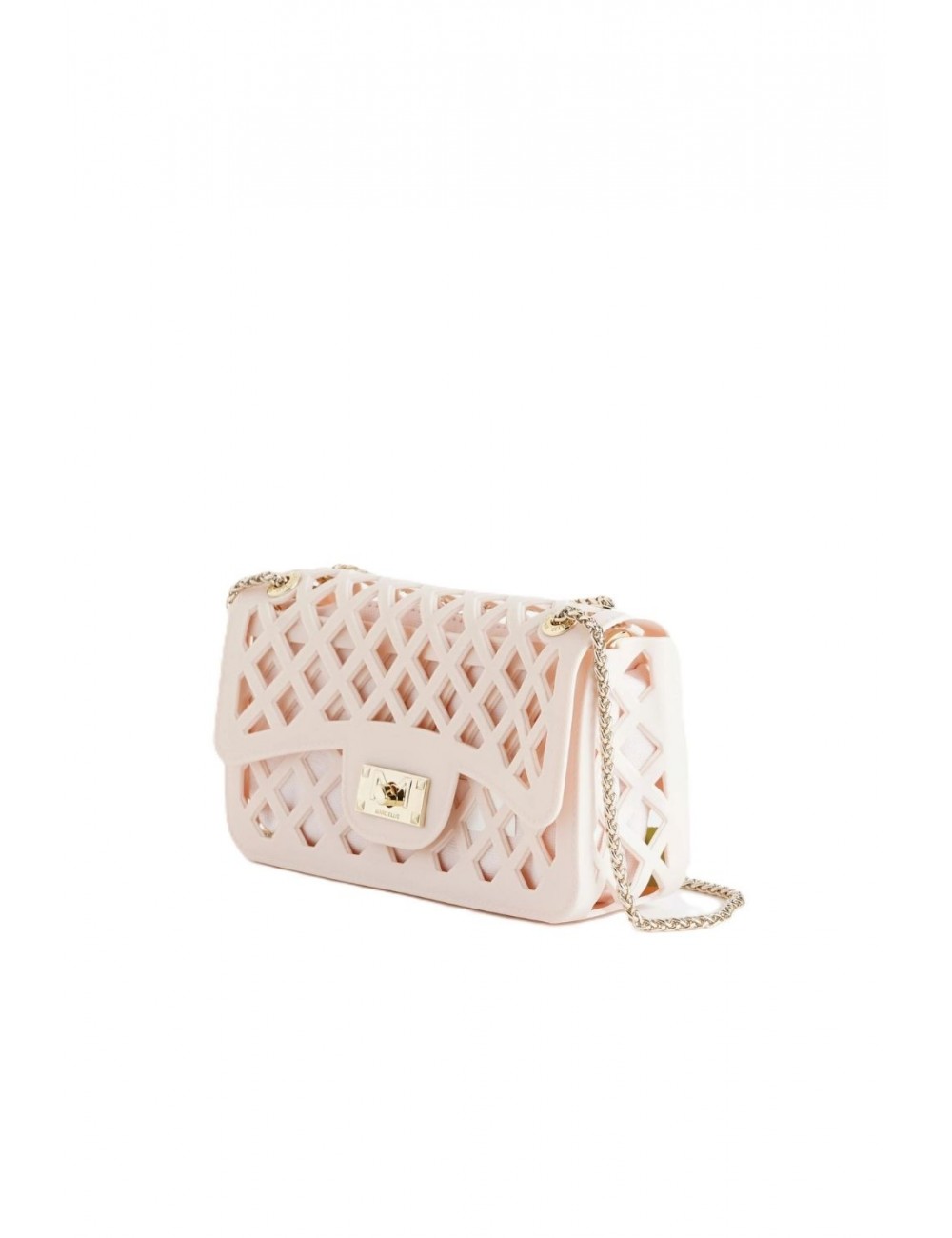 borsa marc ellis DONNA LIGHT ROSE E LIGHT GOLD - FLAT BASKET vista frontale