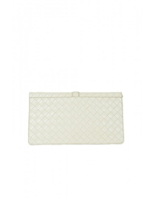 pochette marc ellis DONNA SOFT GREEN - CHLOE PLAIT posteriore
