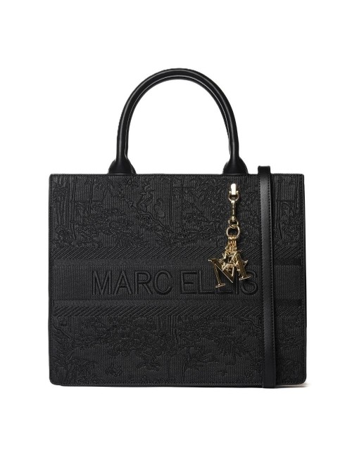 borsa marc ellis DONNA BLACK - BUBY LUXE vista frontale