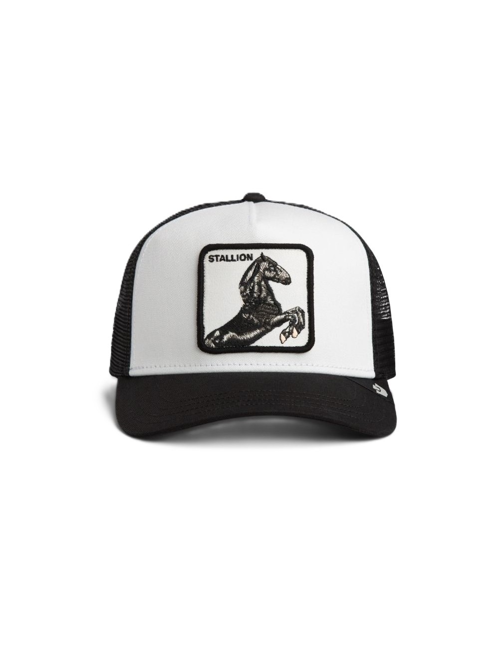 cappello goorin bros UNISEX BIANCO E NERO DUST/VOID - 101-2451/DUS02 vista frontale