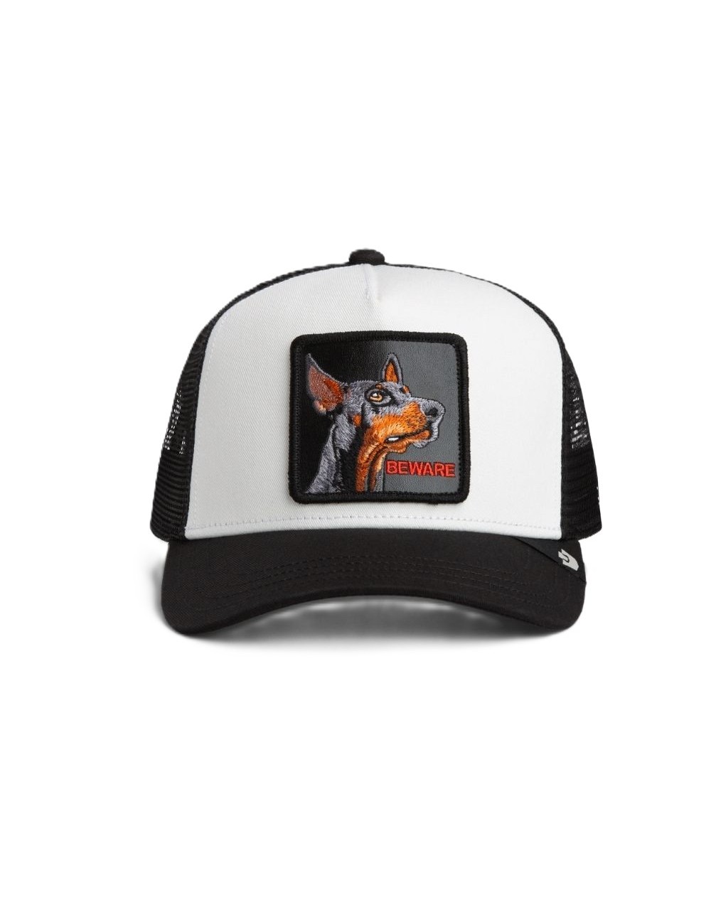 cappello goorin bros UNISEX BIANCO E NERO DUST/VOID - 101-2999/DUS02 vista frontale