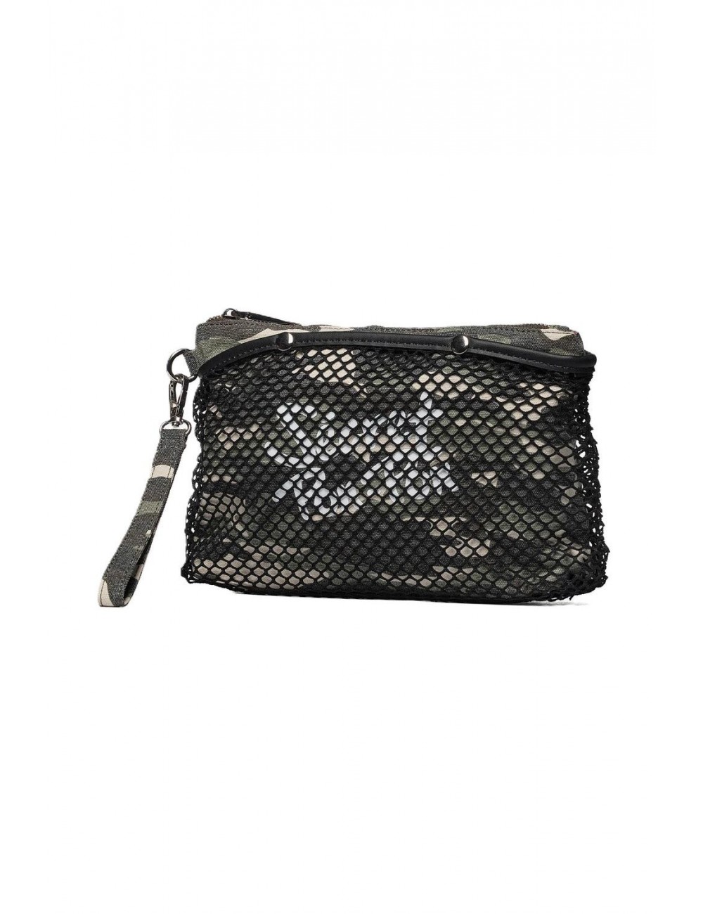 pochette secret pon pon DONNA MULTICOLORE CAMOU - CITY POUCH vista frontale