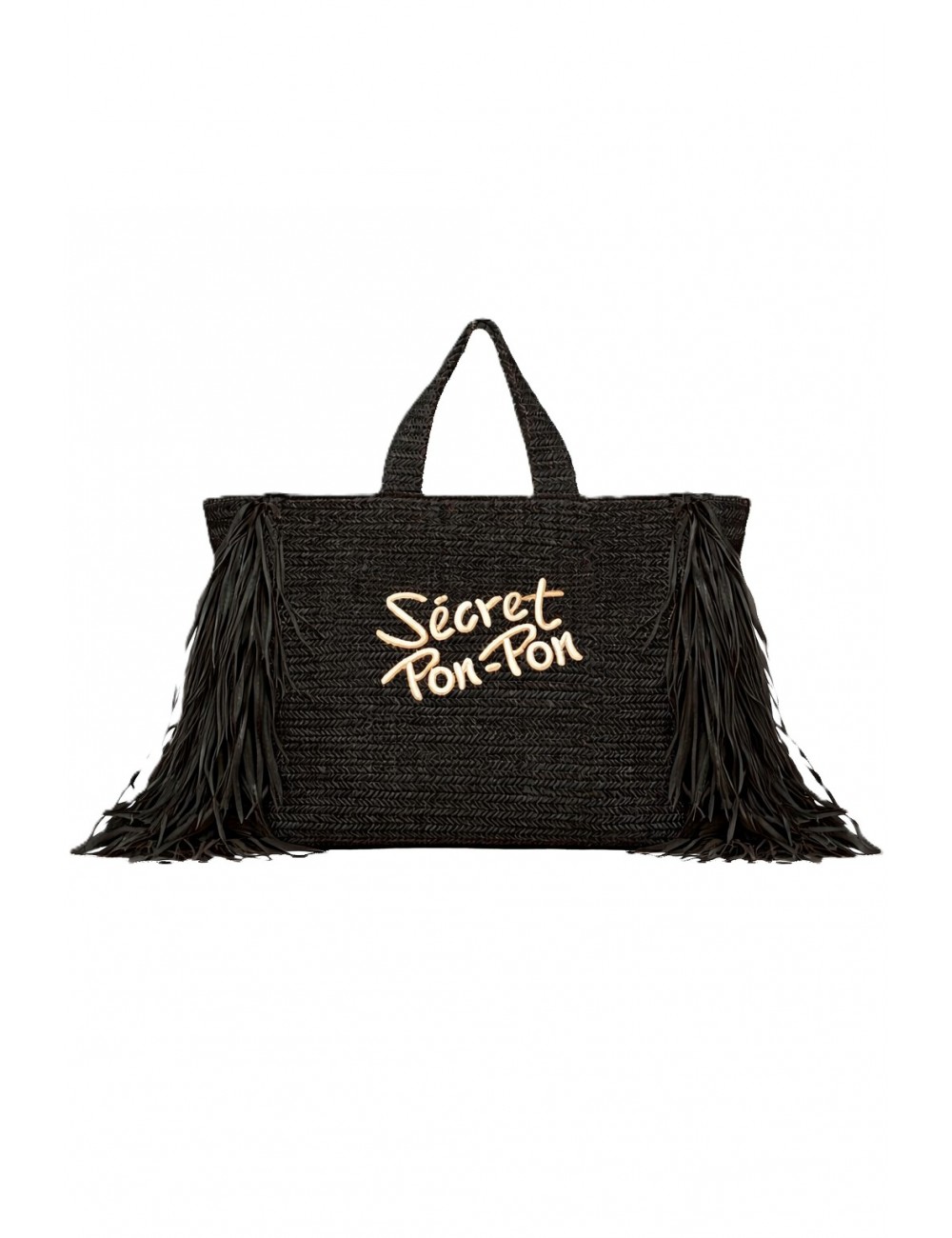 borsa secret pon pon DONNA BLACK - STEPHANIE L STRAW vista frontale