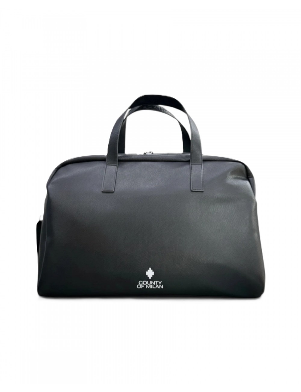 borsone marcelo burlon county of milan UNISEX NERO E BIANCO- COMAS260328 vista frontale