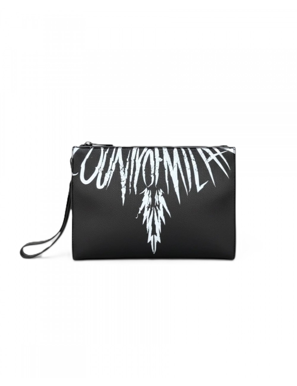 pochette marcelo burlon county of milan UOMO NERA E BIANCA - COMAS260346 vista frontale