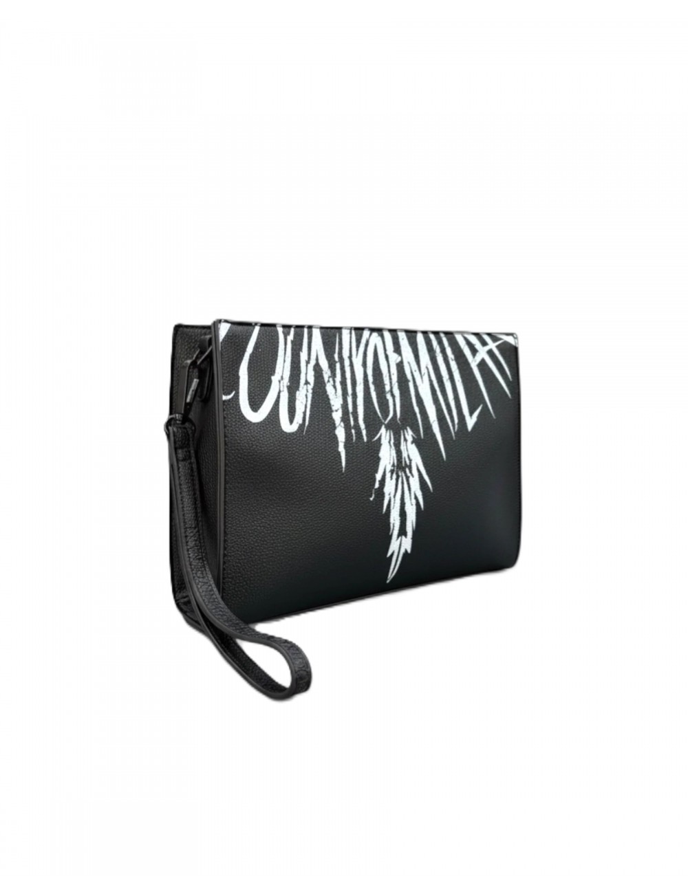 pochette marcelo burlon county of milan UOMO NERA E BIANCA - COMAS260346 vista frontale