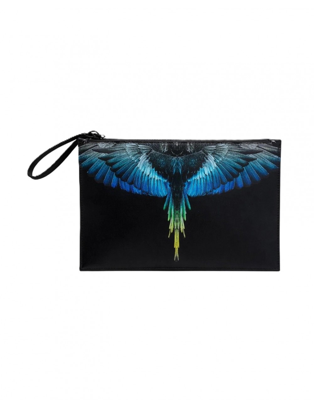 pochette marcelo burlon county of milan UOMO BLACK/ROYAL WINGS - COMAS260335 vista frontale