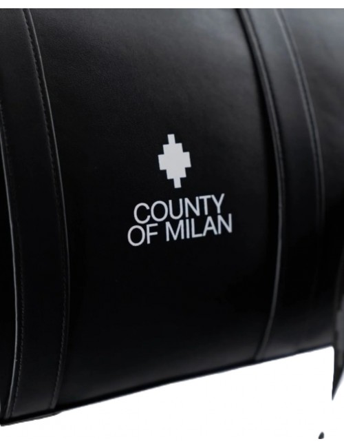 borsone marcelo burlon county of milan UNISEX NERO E BIANCO - COMAS260325 vista dettaglio