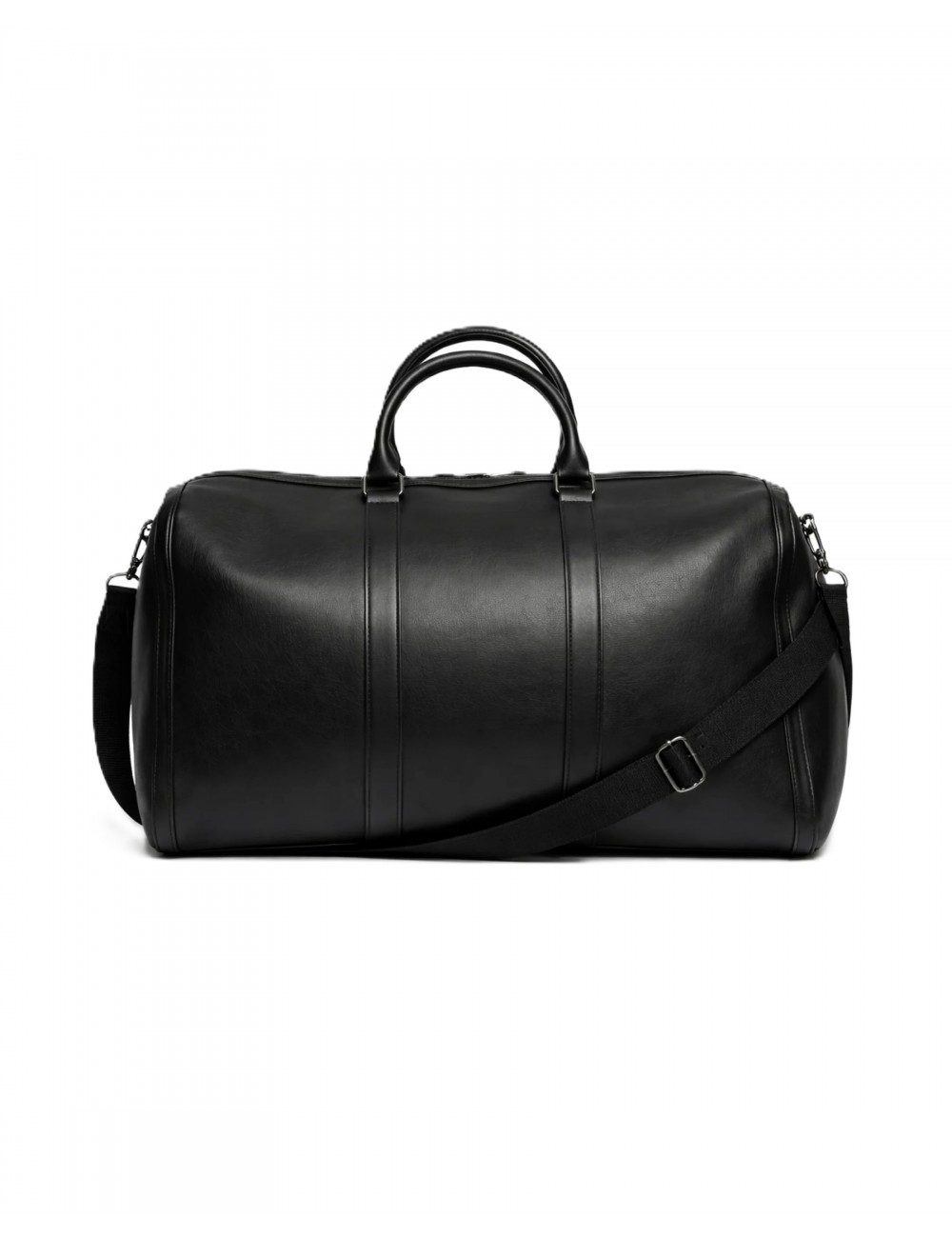 borsone marcelo burlon county of milan UNISEX NERO E BIANCO - COMAS260325 vista posteriore