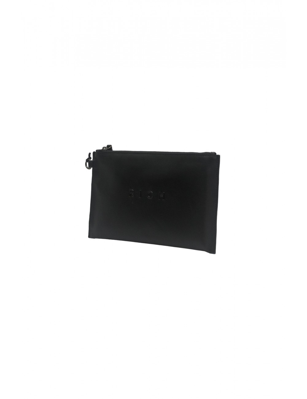 pochette john richmond UOMO BLACK - JR-W227 vista frontale