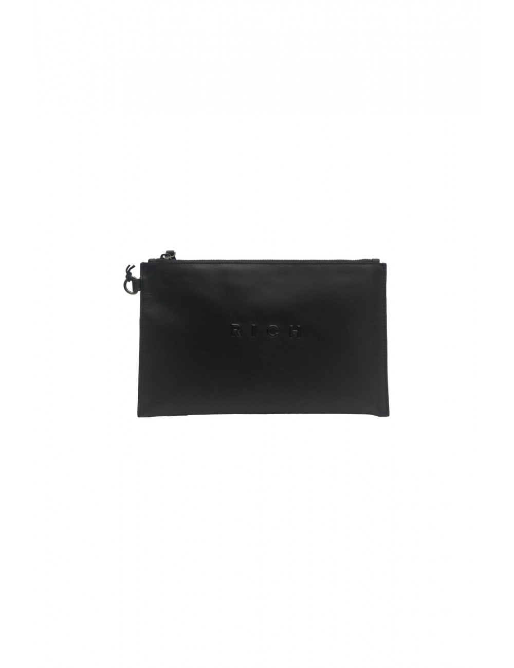 pochette john richmond UOMO BLACK - JR-W227 vista frontale