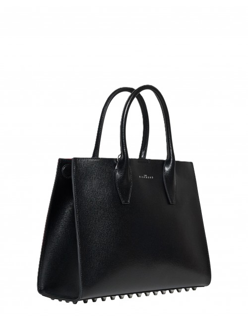 borsa john richmond DONNA BLACK - RWP26246BO vista laterale