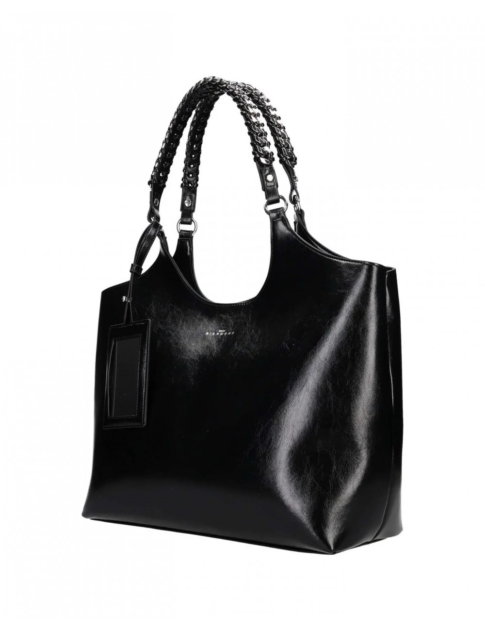 borsa john richmond DONNA BLACK - RWP26348BO vista frontale