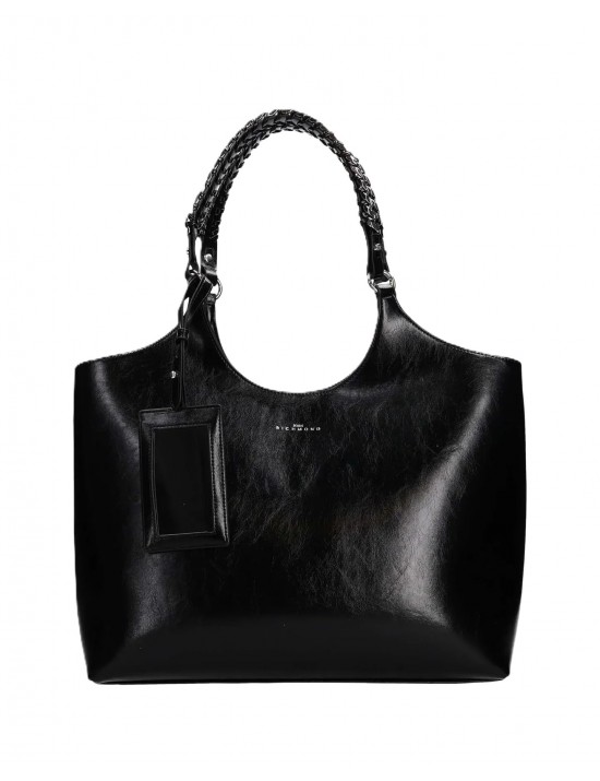borsa john richmond DONNA BLACK - RWP26348BO vista frontale